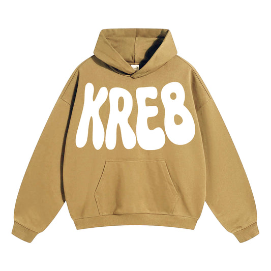 KRE8 OVERSIZED HOODIE (TAN)