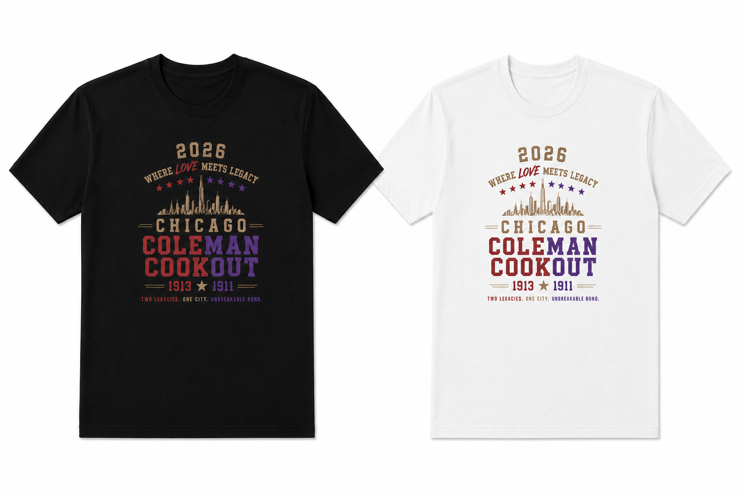 Coleman Love Cookout TEES