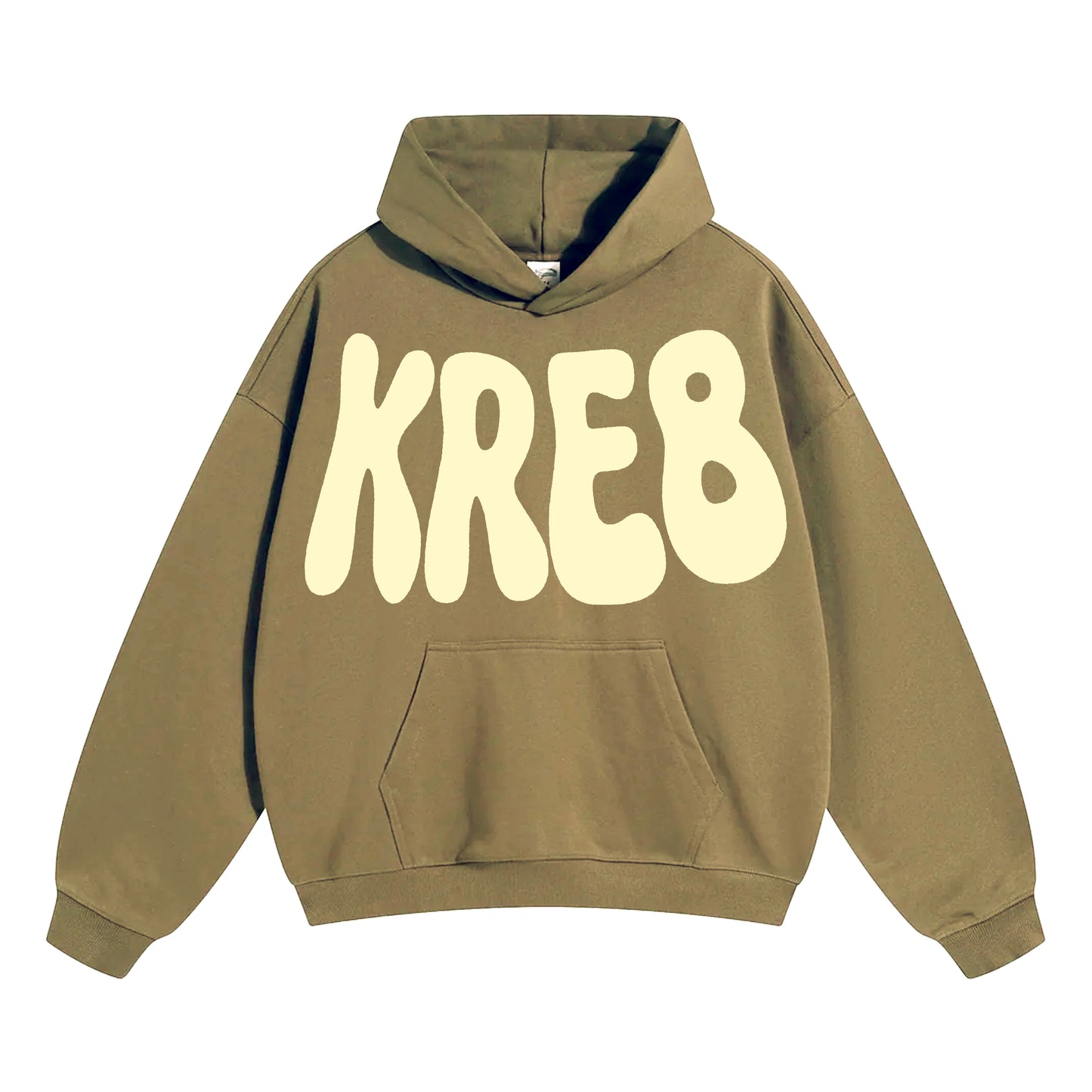 KRE8 OVERSIZED HOODIE (OLIVE GREEN)