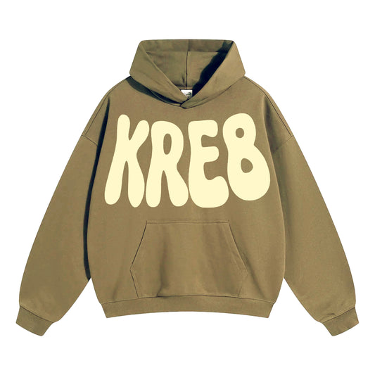 KRE8 OVERSIZED HOODIE (OLIVE GREEN)